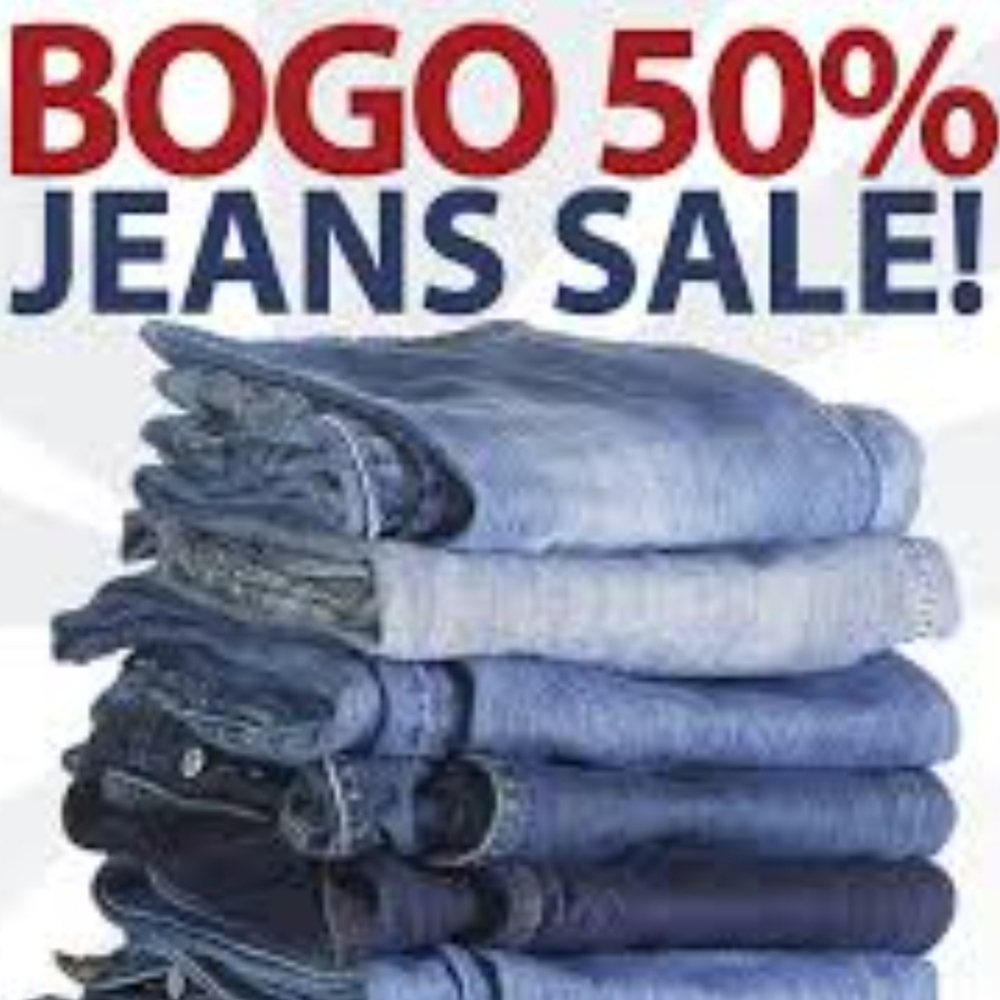 Buy A Pair, Get One Half Off